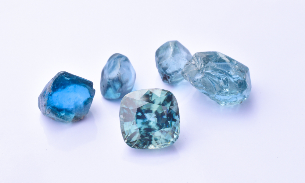 blue lab diamond cuts shapes