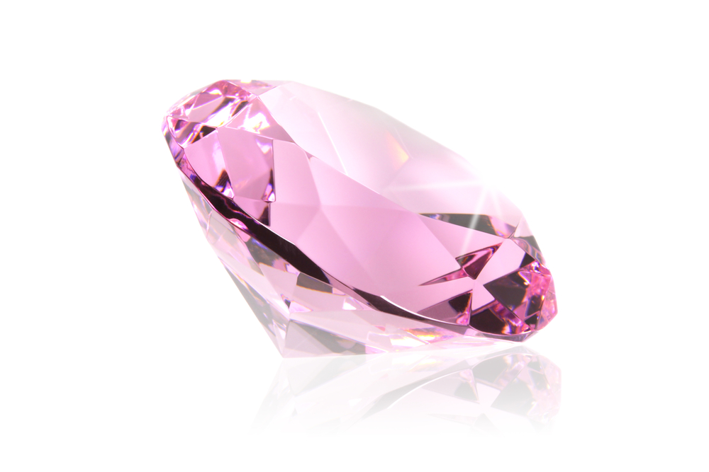 real pink lab diamond