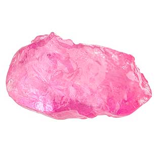 rough pink sapphire