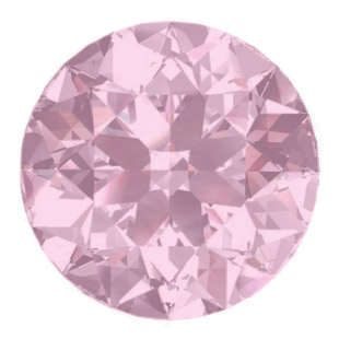 polished pink sapphire