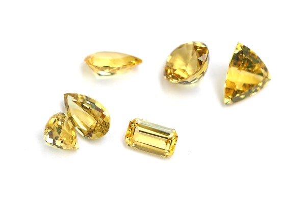 yellow lab diamond cuts shapes
